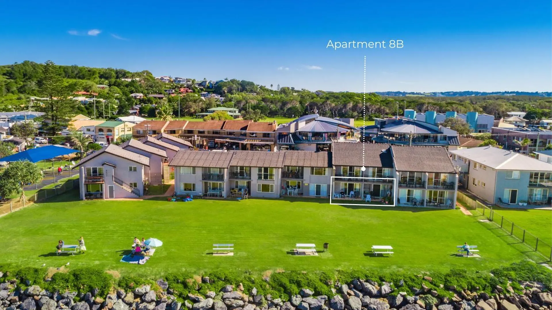 Absolute Beachfront Apartment 8B Lennox Head